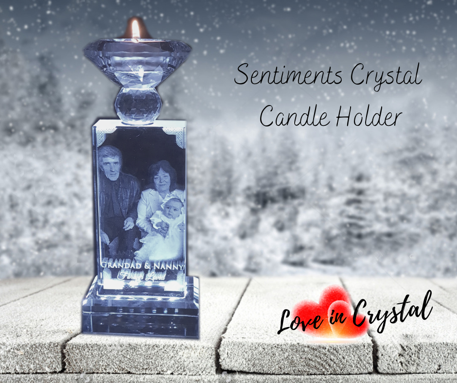 Sentiments Crafted Candle Holder