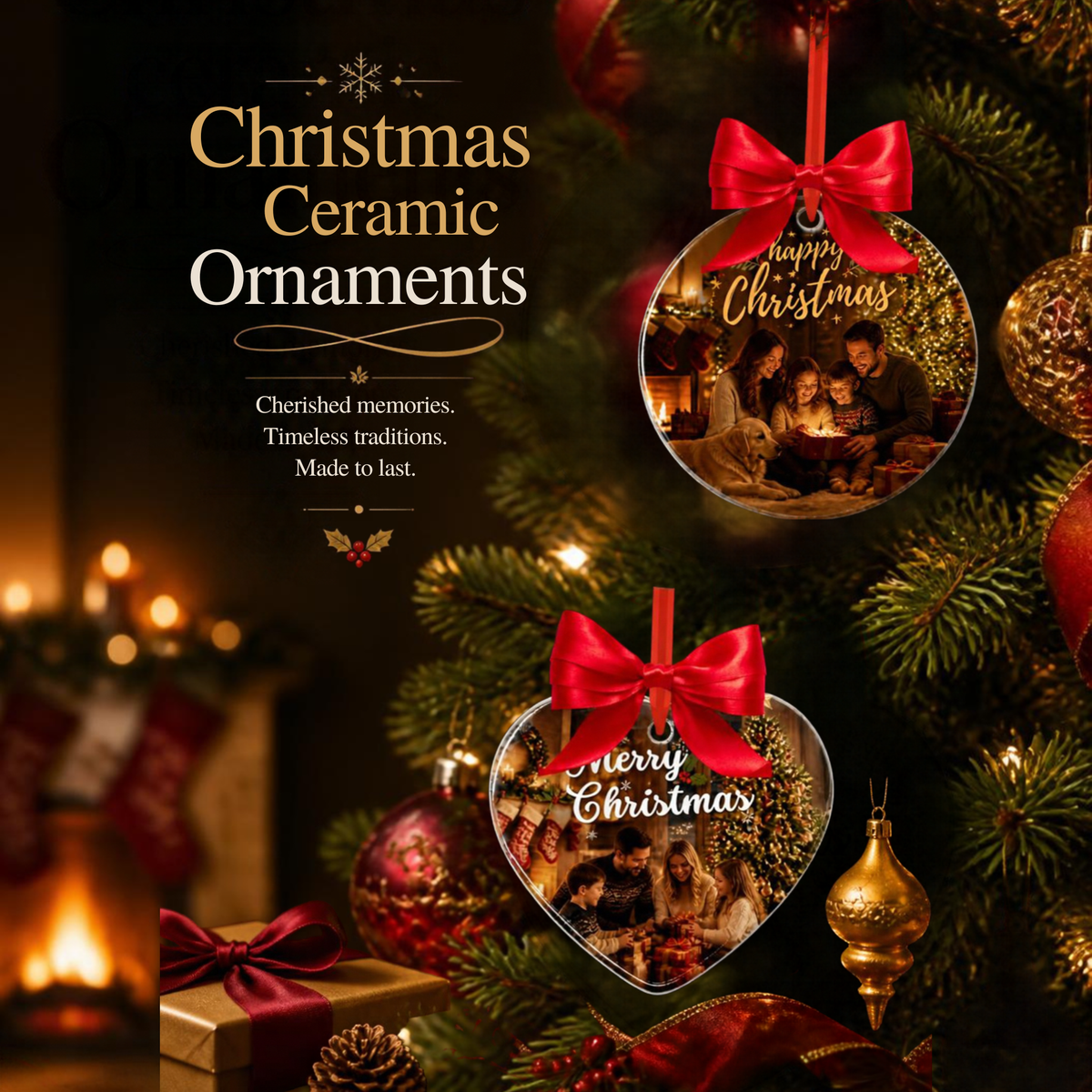 Christmas Ceramic Ornaments