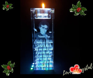 Memorial Christmas Candle