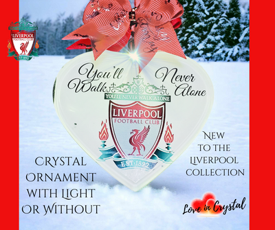 Liverpool Christmas Crystal Bauble