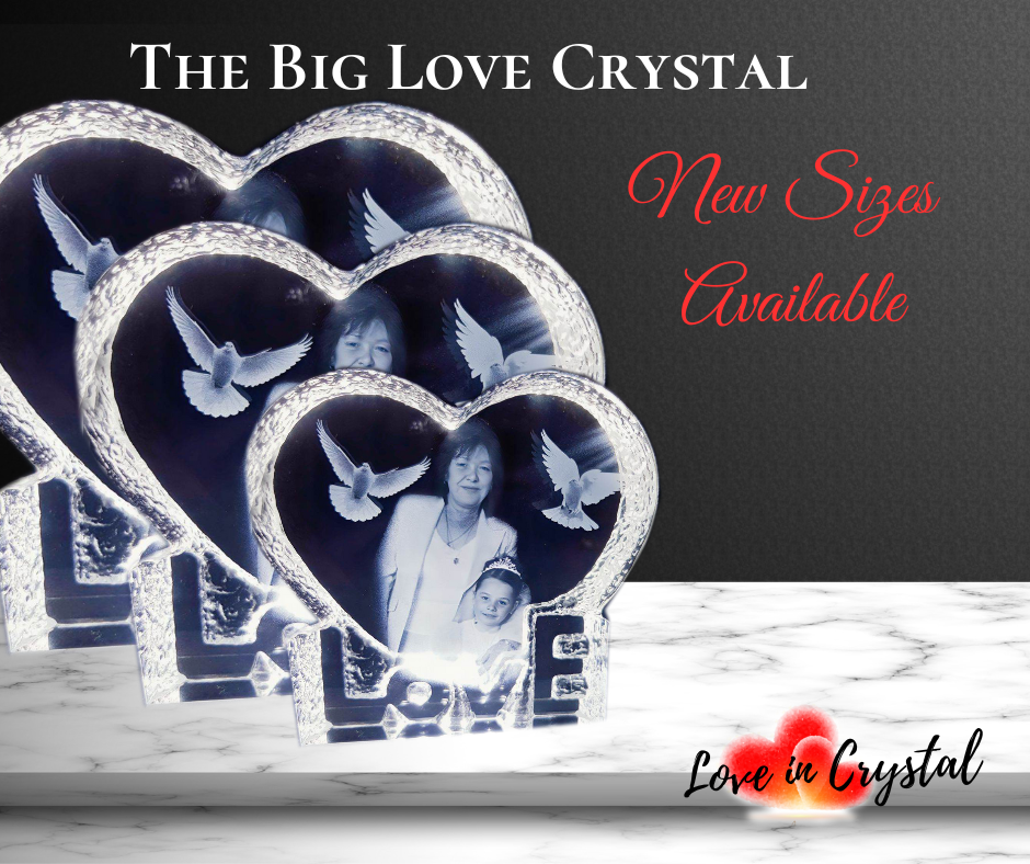 The Big Love Heart Crystal