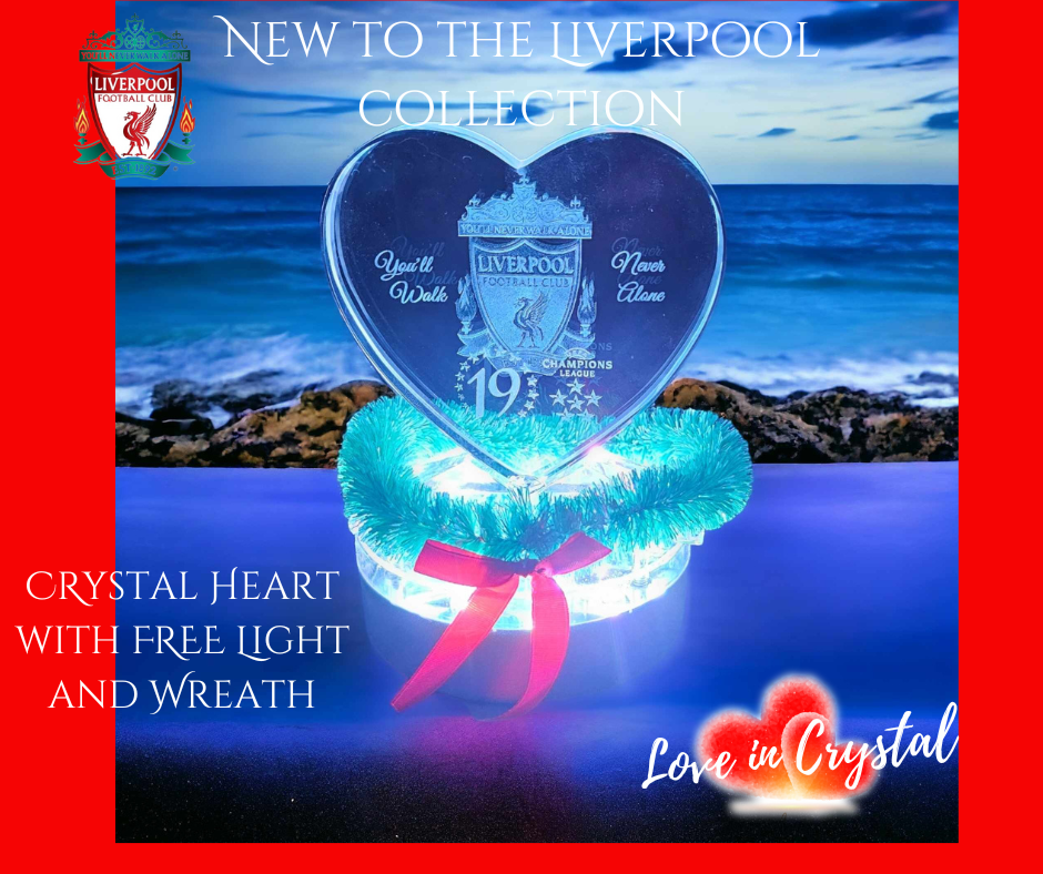 Liverpool Crystal Heart