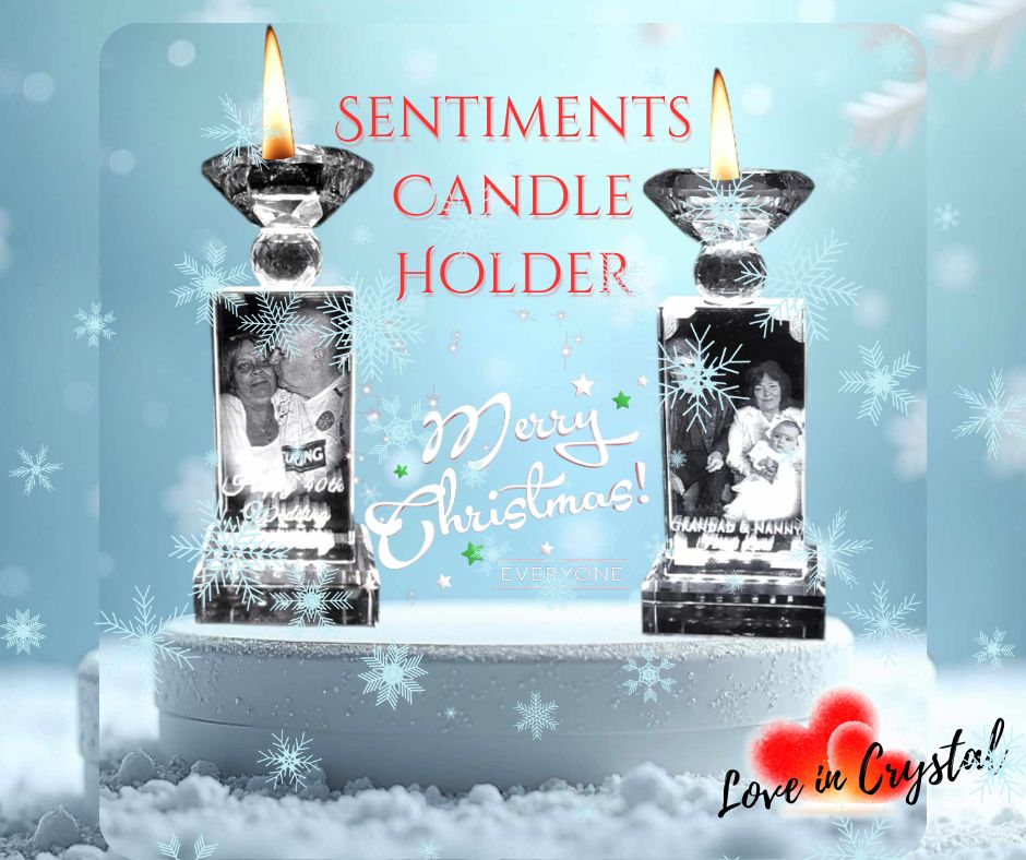 Sentiments Crafted Candle Holder