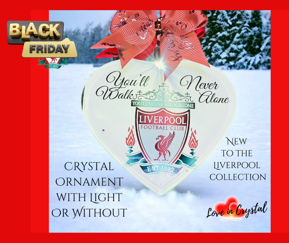 Liverpool Christmas Crystal Bauble