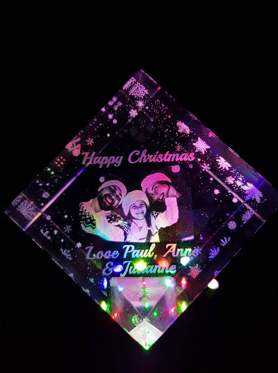 Christmas Crystal instead of a Card