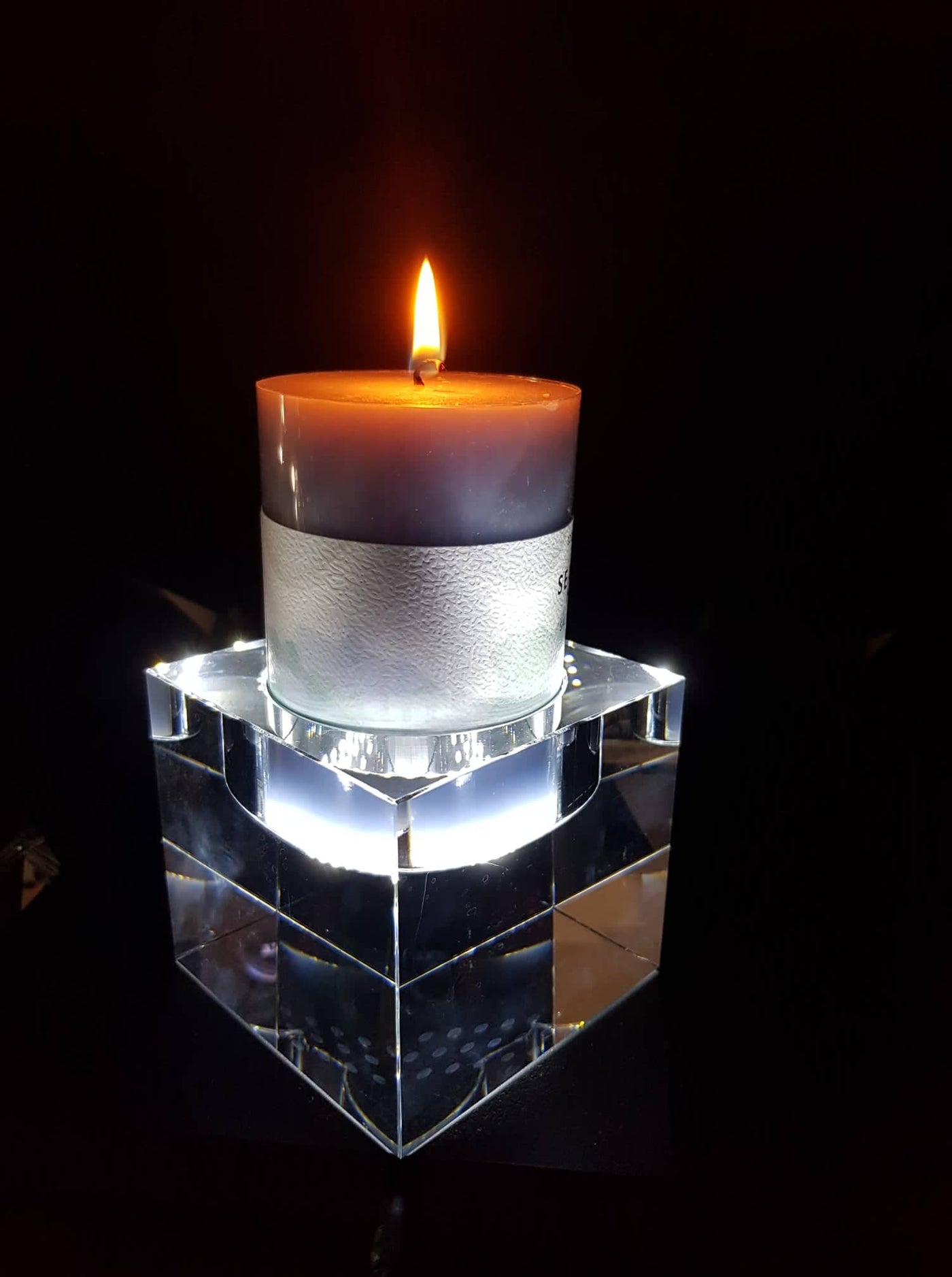 Memorial Church Candle Crystal
