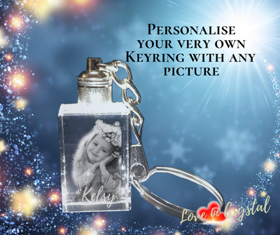 Create your own Personal Crystal Keyring