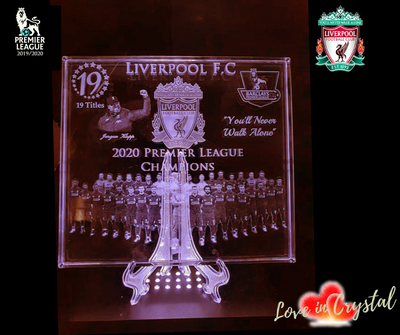 Liverpool EPL Champions Crystal