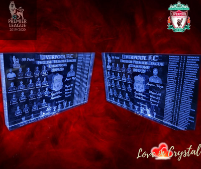 Liverpool Ultimate 2019/20 EPL Crystal
