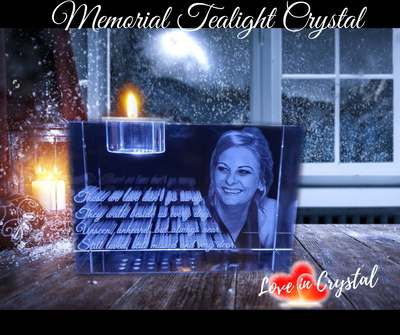 Exlarge Memorial Tealight Crystal