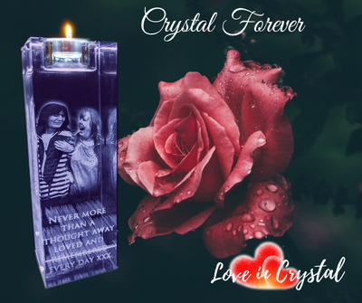 Crystal Forever  Candle Holder