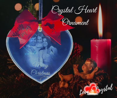 Christmas Heart Ornament