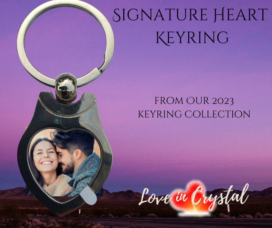 Silver Plated Key-rings with Colored Photo