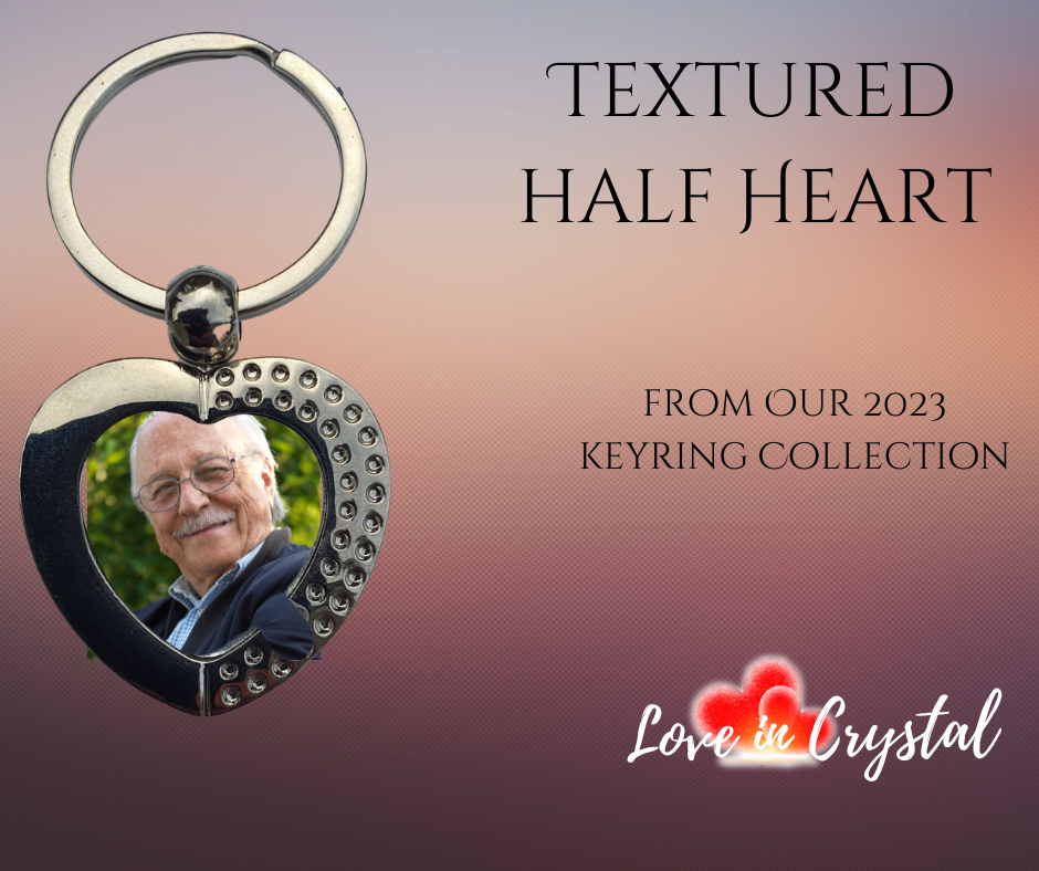 The Textured Heart with Enameled Photo